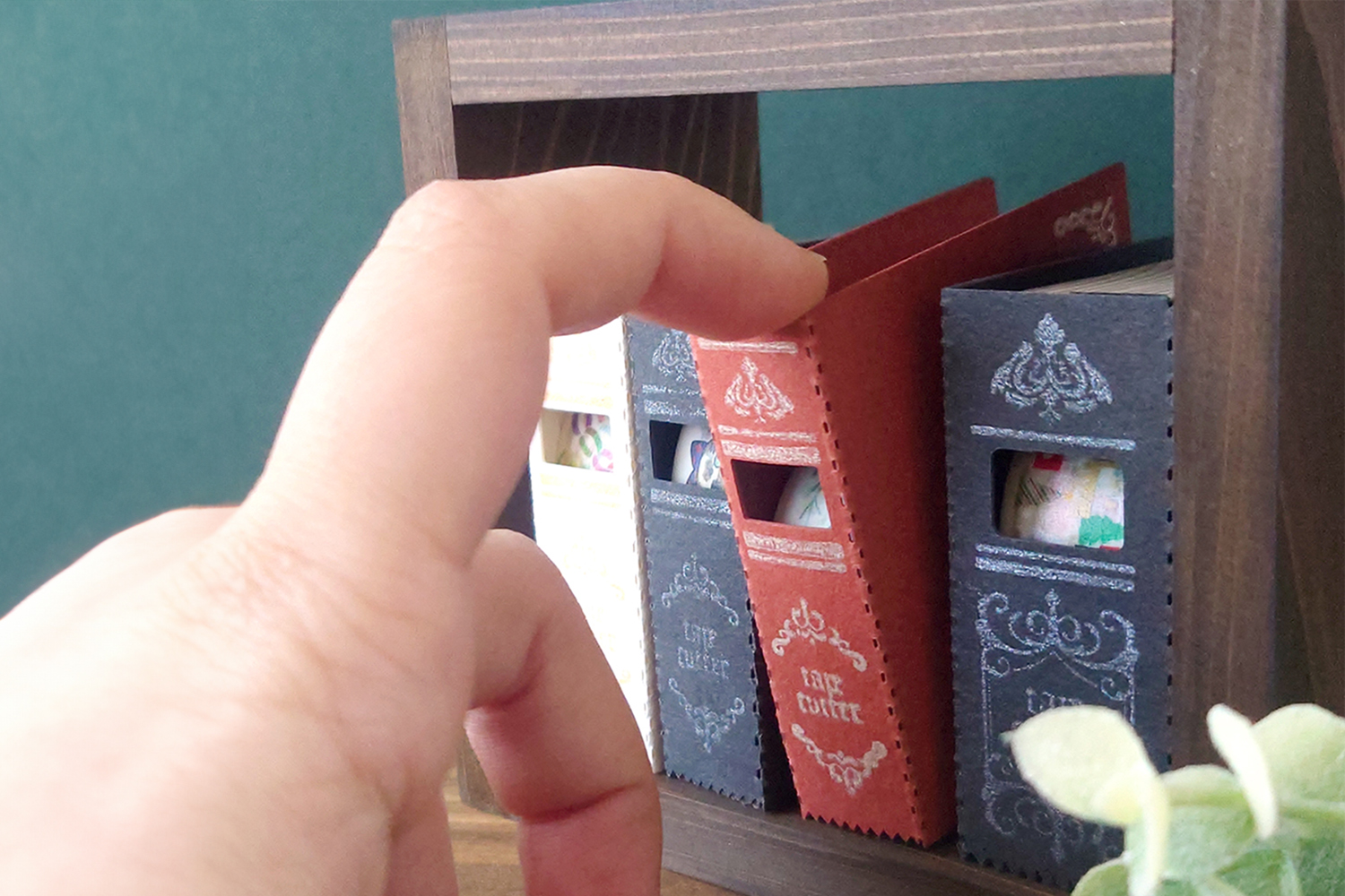 本型のマスキングテープカッターお試しセット